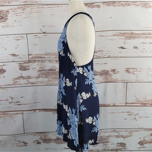 Revolve Privacy Please Lexington Swing Dress Athena Blue Print Size XS - Picture 2 of 6
